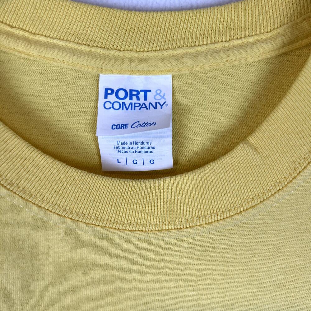 Vintage Port and Company‎ L Yellow Minion y2K Streetwear Grunge T shirt - Picture 4 of 8